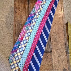 Brooks Brothers Vibrant Plaid and Striped Ties Collection